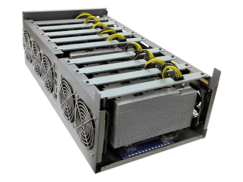 MANLI GPU Mining System P104-100 (4GB) X9